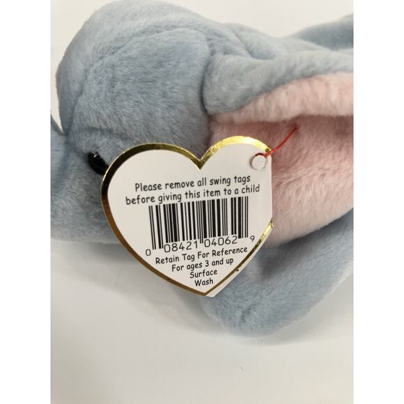 Ty Beanie Babies Bundle (2pcs) Peanut The Elephant And Peanut McDonald’s Toy - Picture 11 of 13